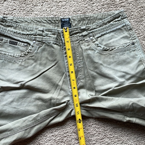 KUHL Outkast Canvas Pants Men’s 34x30 Workwear Outdoor Hiking Khaki Cargo - Picture 6 of 14